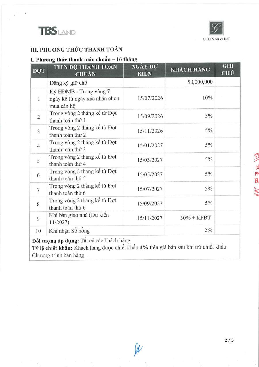 CSBH trang 2 - PTTT chuẩn 16 tháng