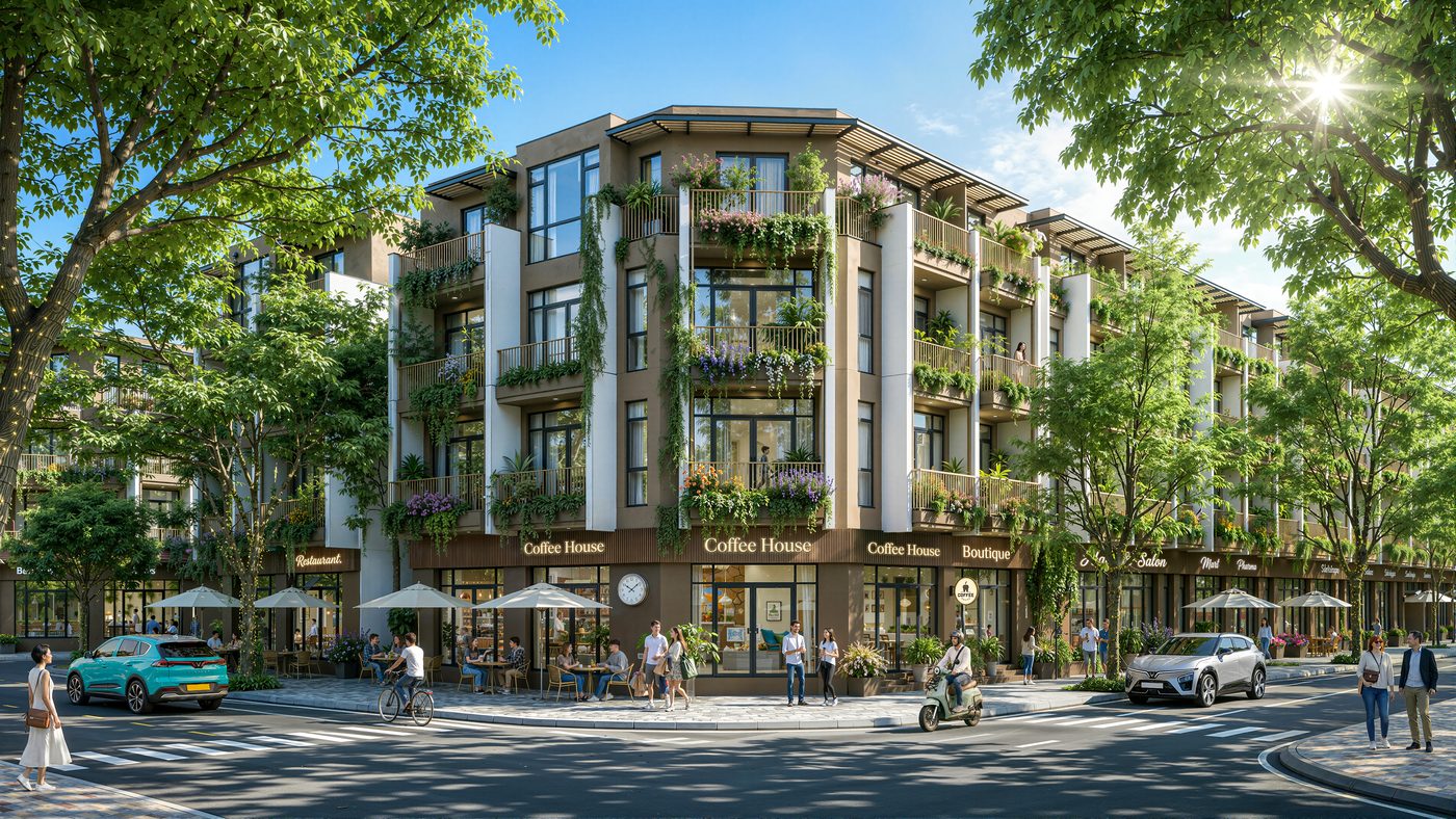 Phối cảnh LK02 60m²