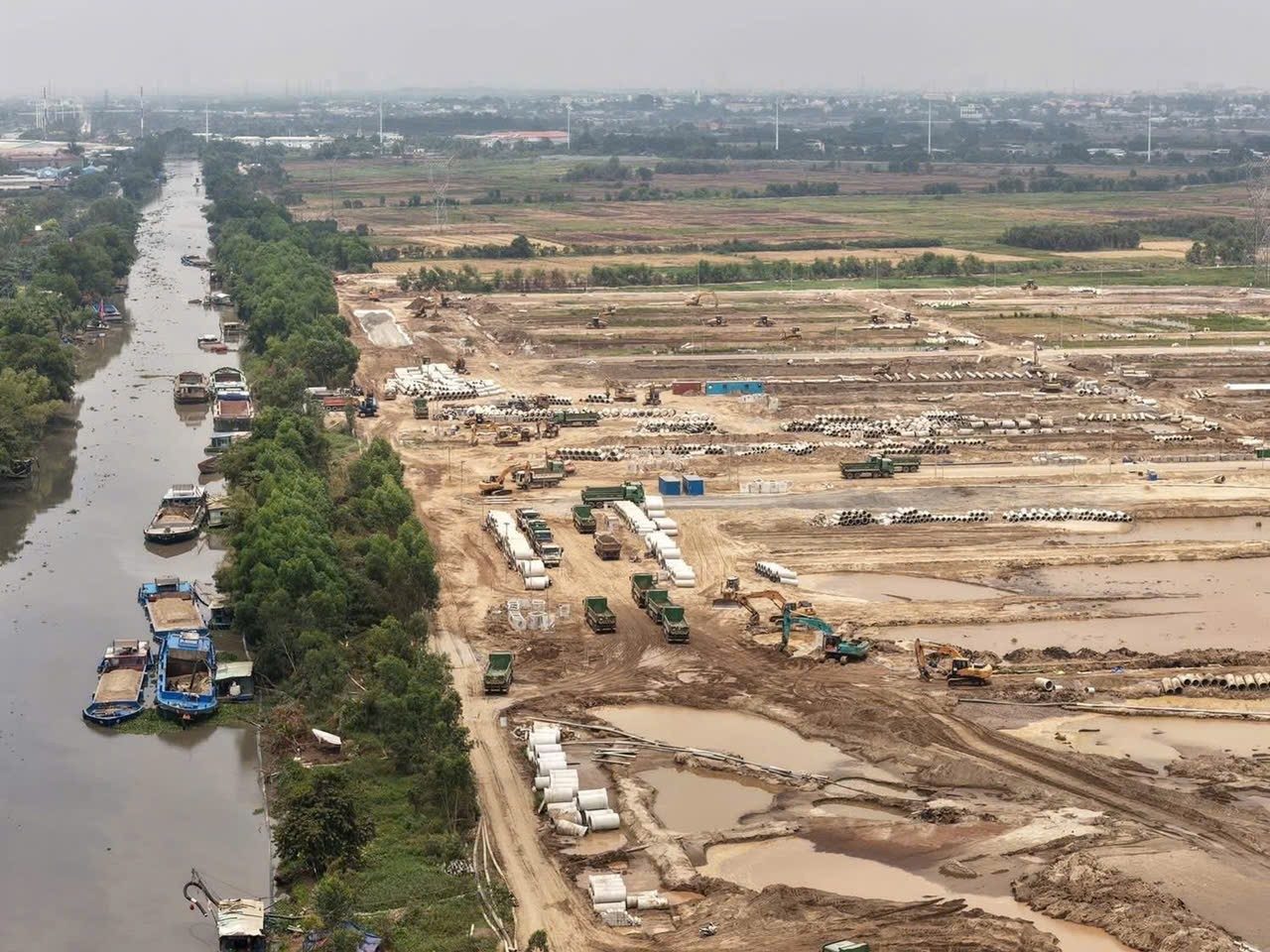 Tiến độ thi công